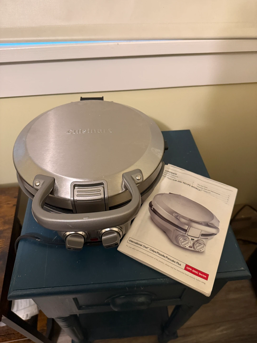 Pizzelle/Crêpe Maker $60