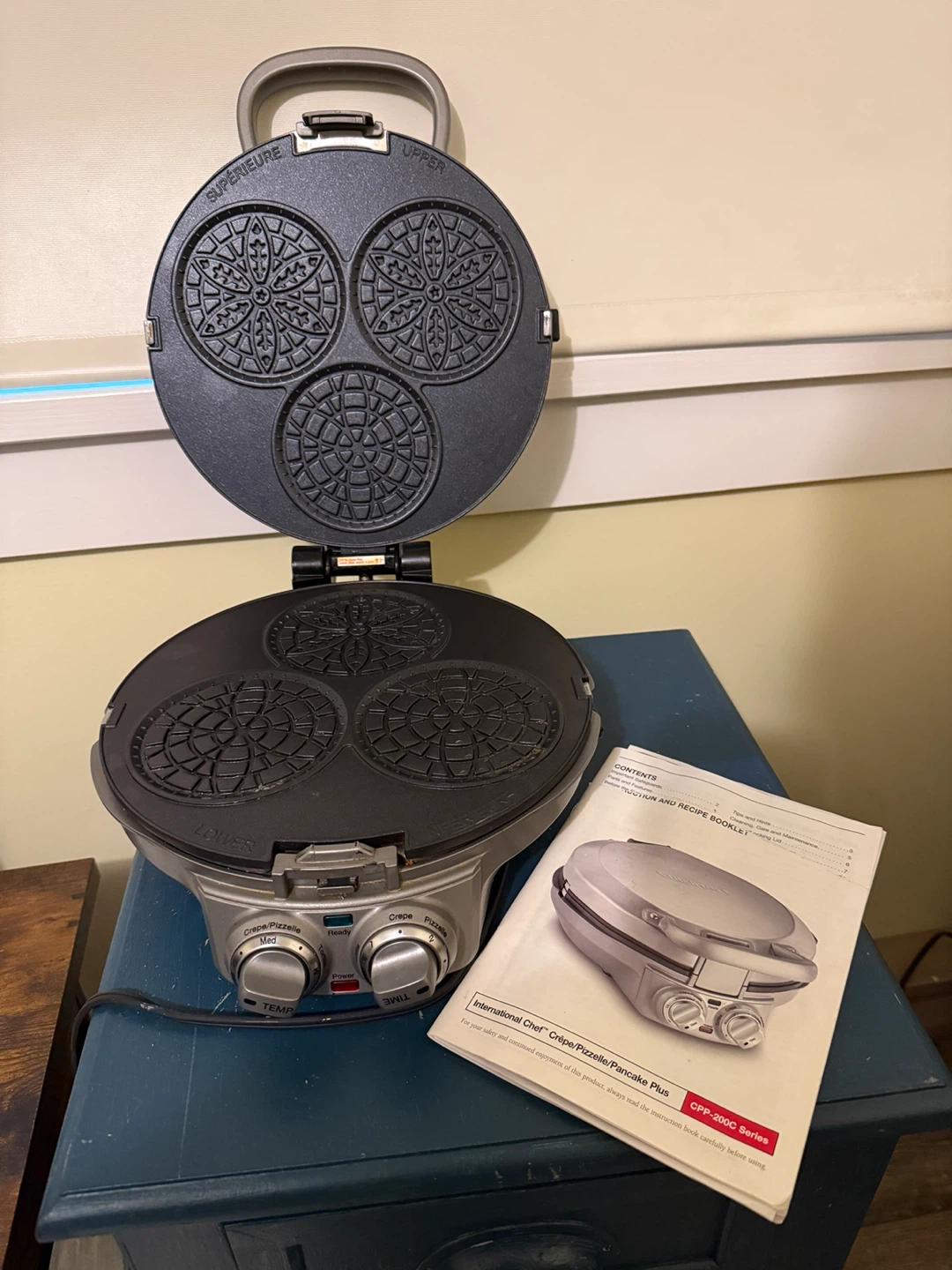 Pizzelle/Crêpe Maker $60 - photo 2