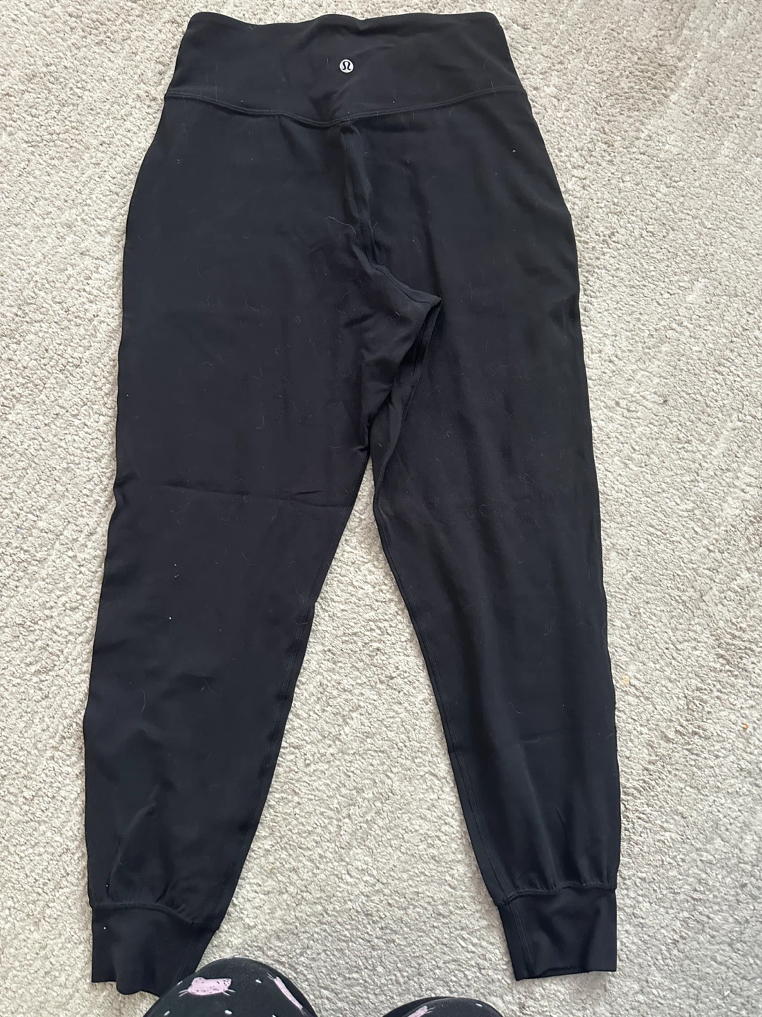 Lululemon Black Jogger Pants Size 8 - photo 2