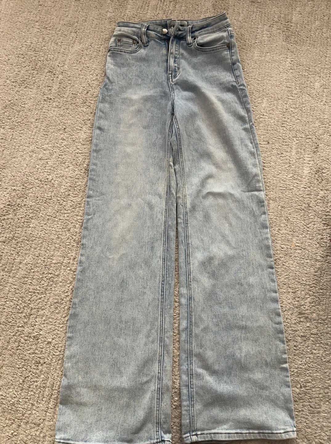 Fashion Nova Wide Leg Jeans Size 0