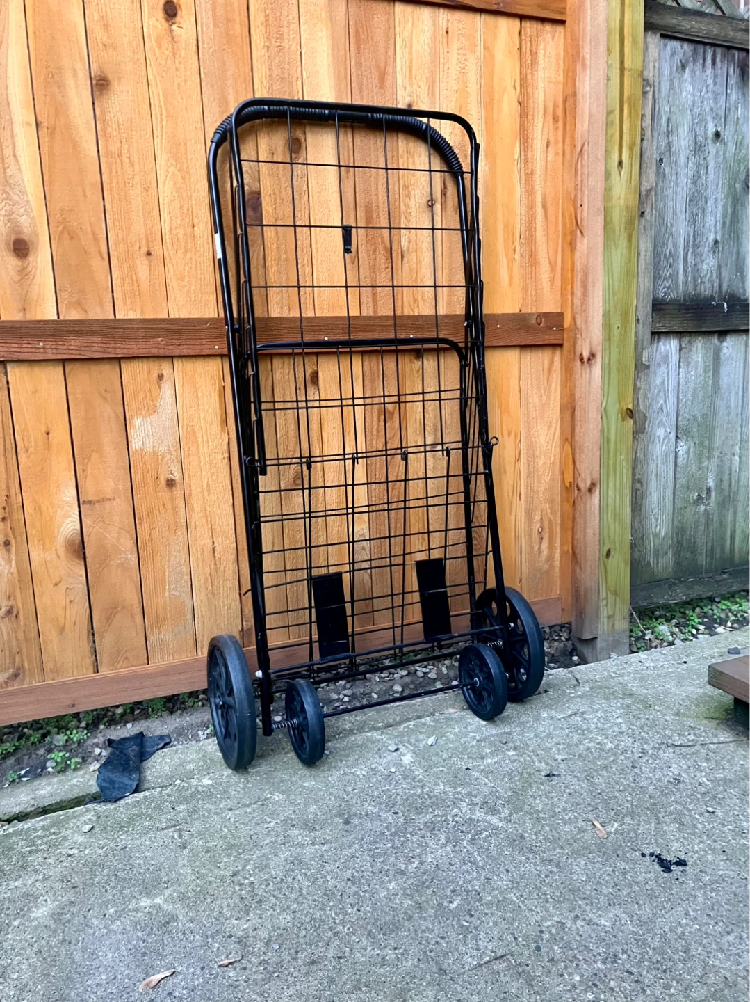 Large Foldable Lightweight Shopping Cart - 41” x 20” - photo 2