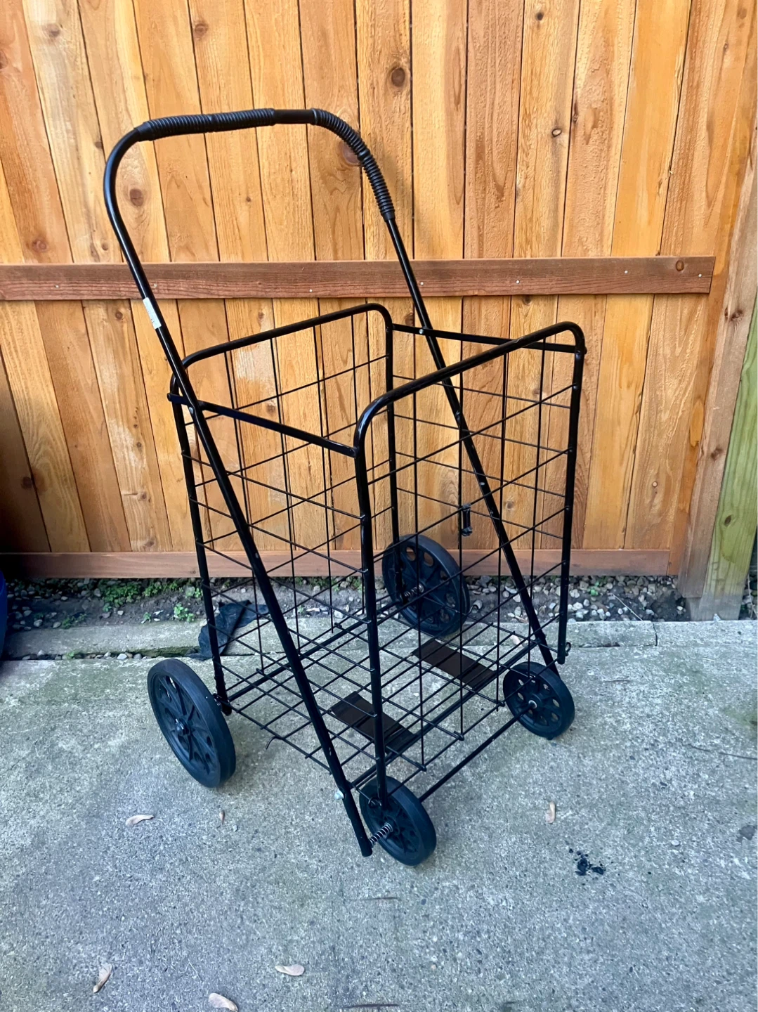 Large Foldable Lightweight Shopping Cart - 41” x 20”