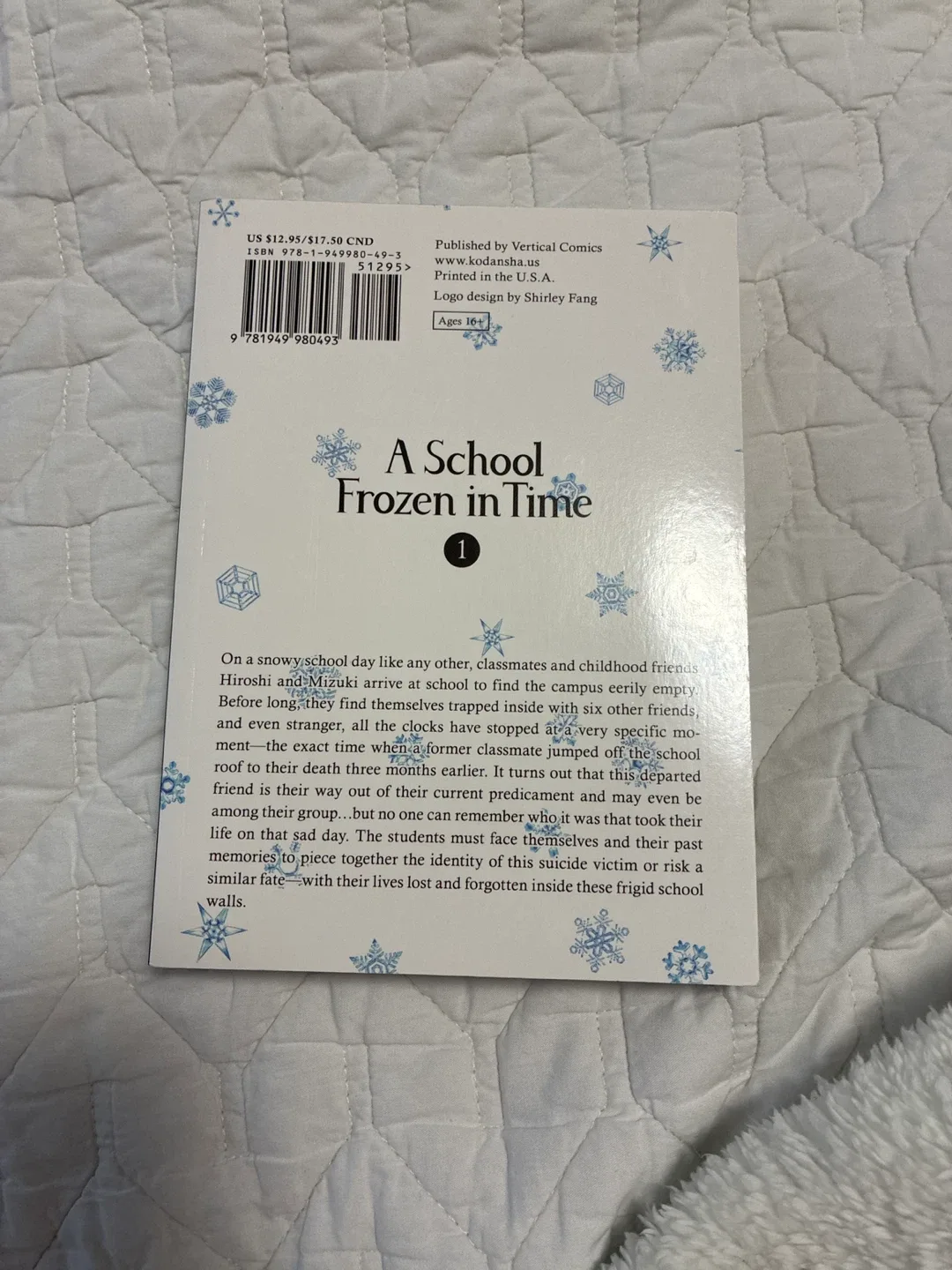 A School Frozen in Time Vol 1 Manga - photo 2