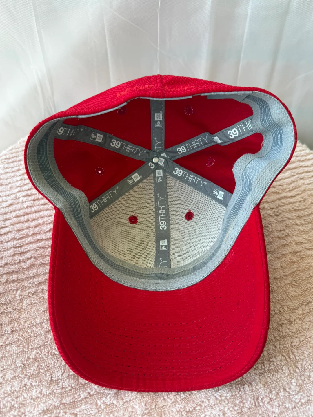 New Era Toronto Blue Jays 39THIRTY Red Baseball Cap - photo 5