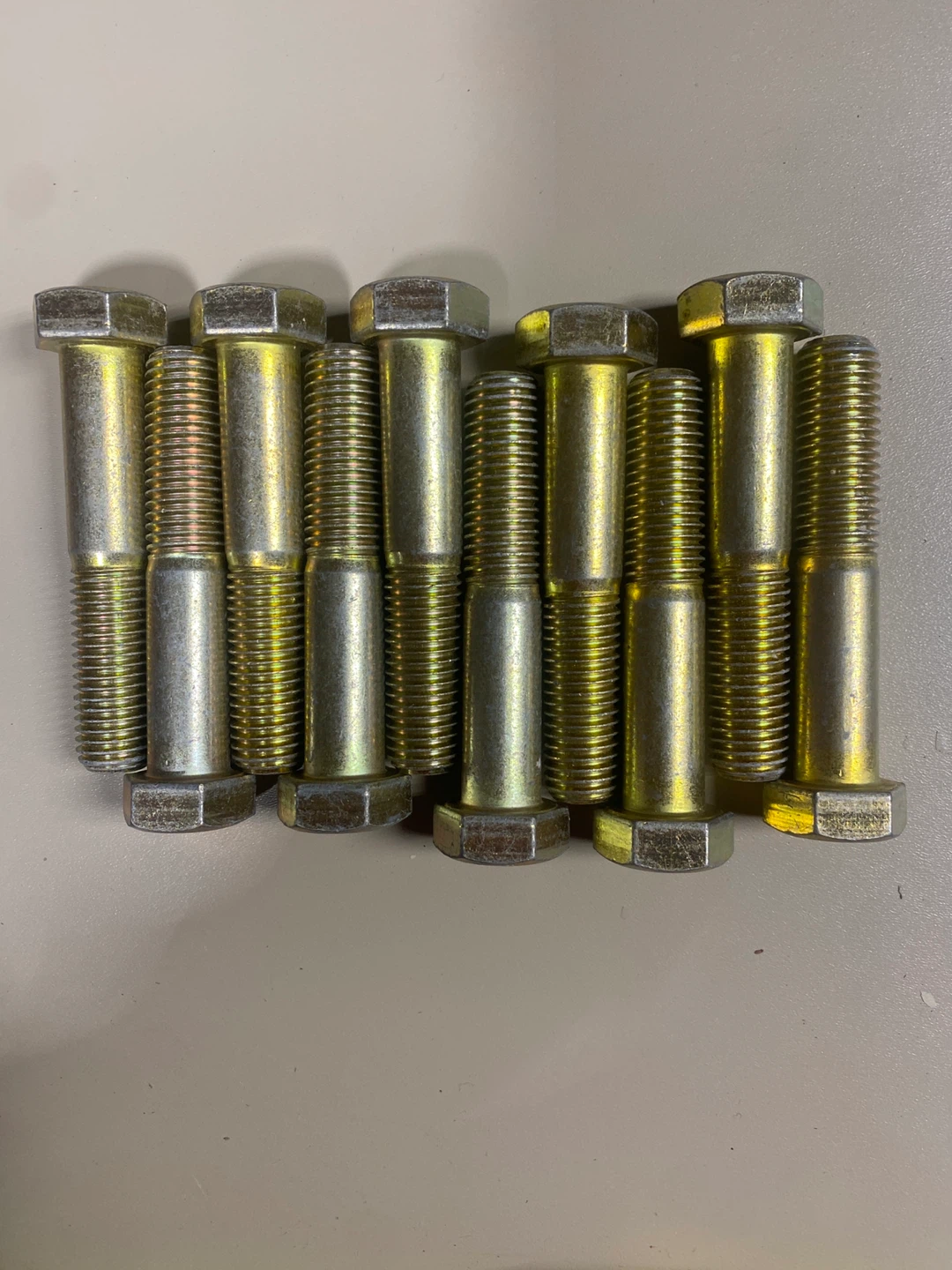 10 PCs Hex Head Cap Screws (5/8-11 x 4")