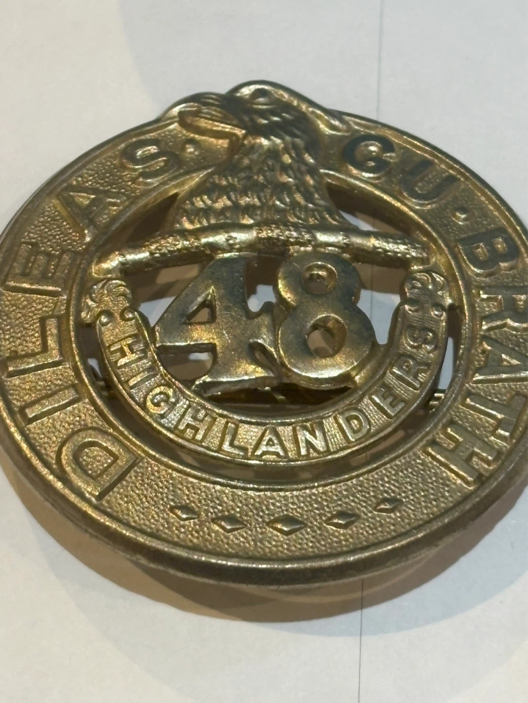 2nd world war Highland Regimental Badges - photo 4