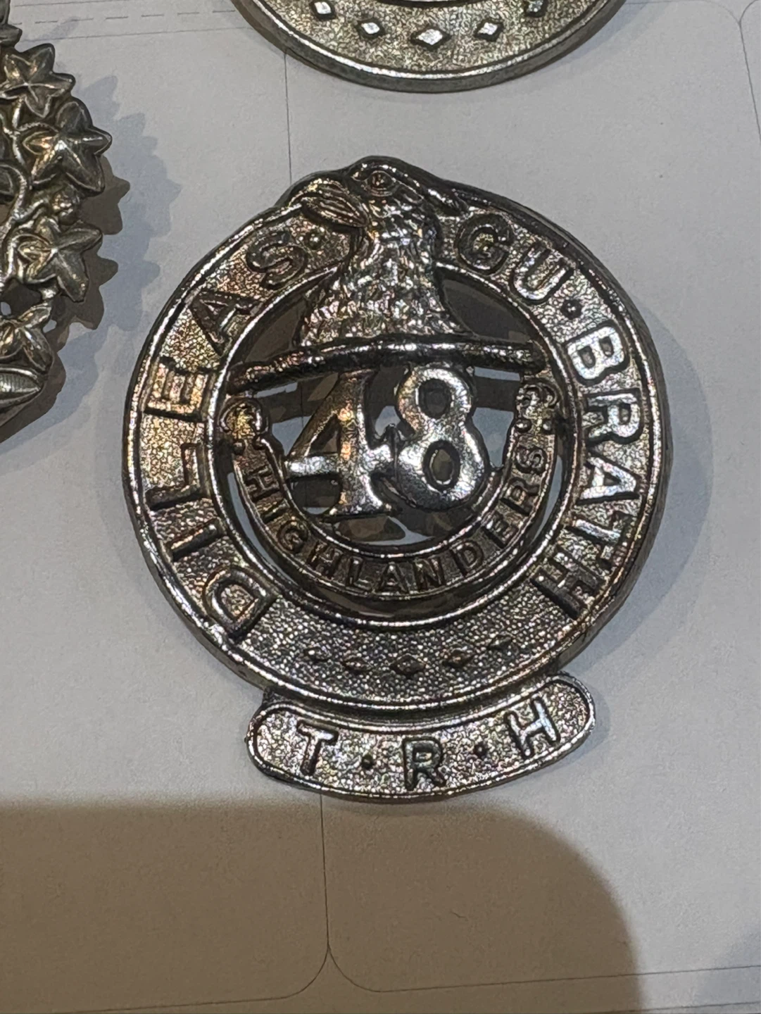 2nd world war Highland Regimental Badges - photo 2