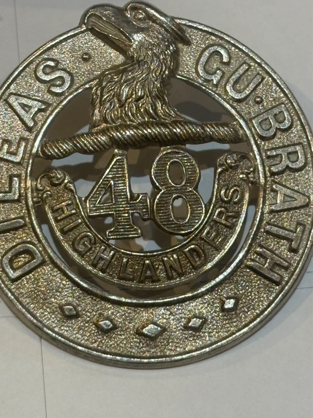 2nd world war Highland Regimental Badges - photo 5