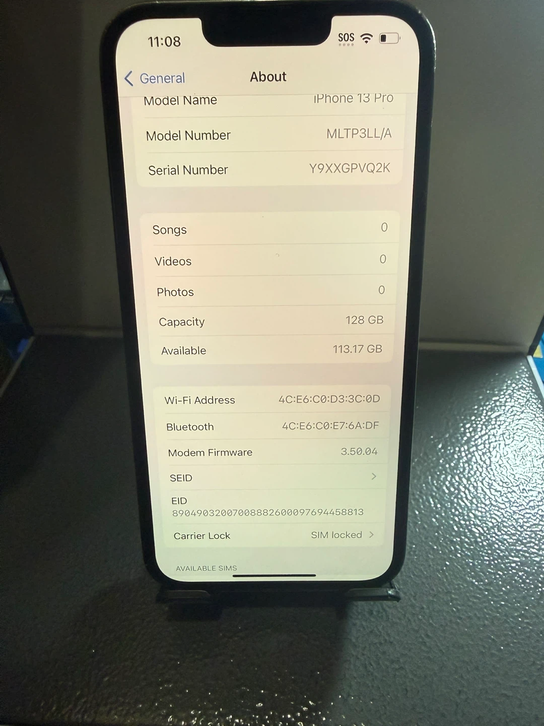 iPhone 13 Pro - 128 GB - Graphite