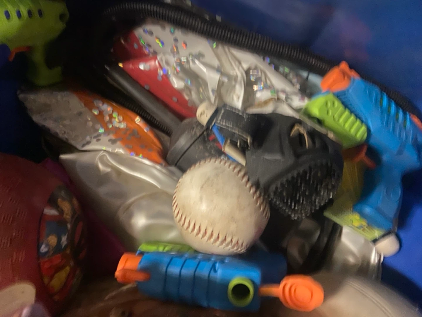 Assorted Sports Balls and Toys