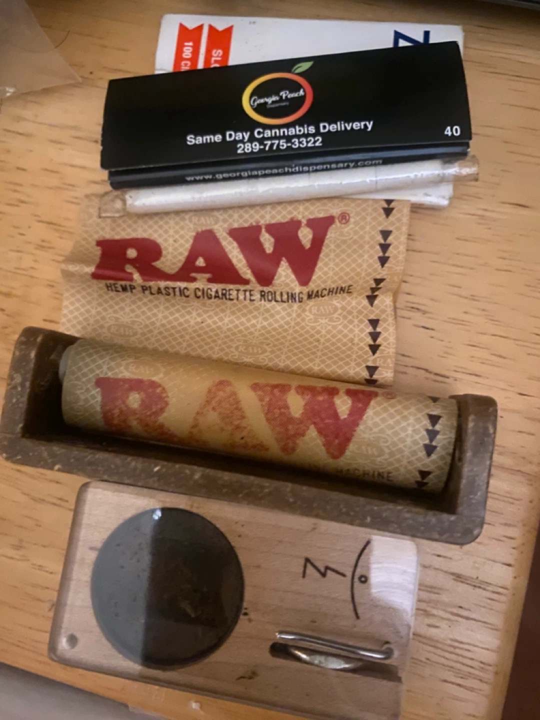 RAW Hemp Plastic Cigarette Rolling Machine