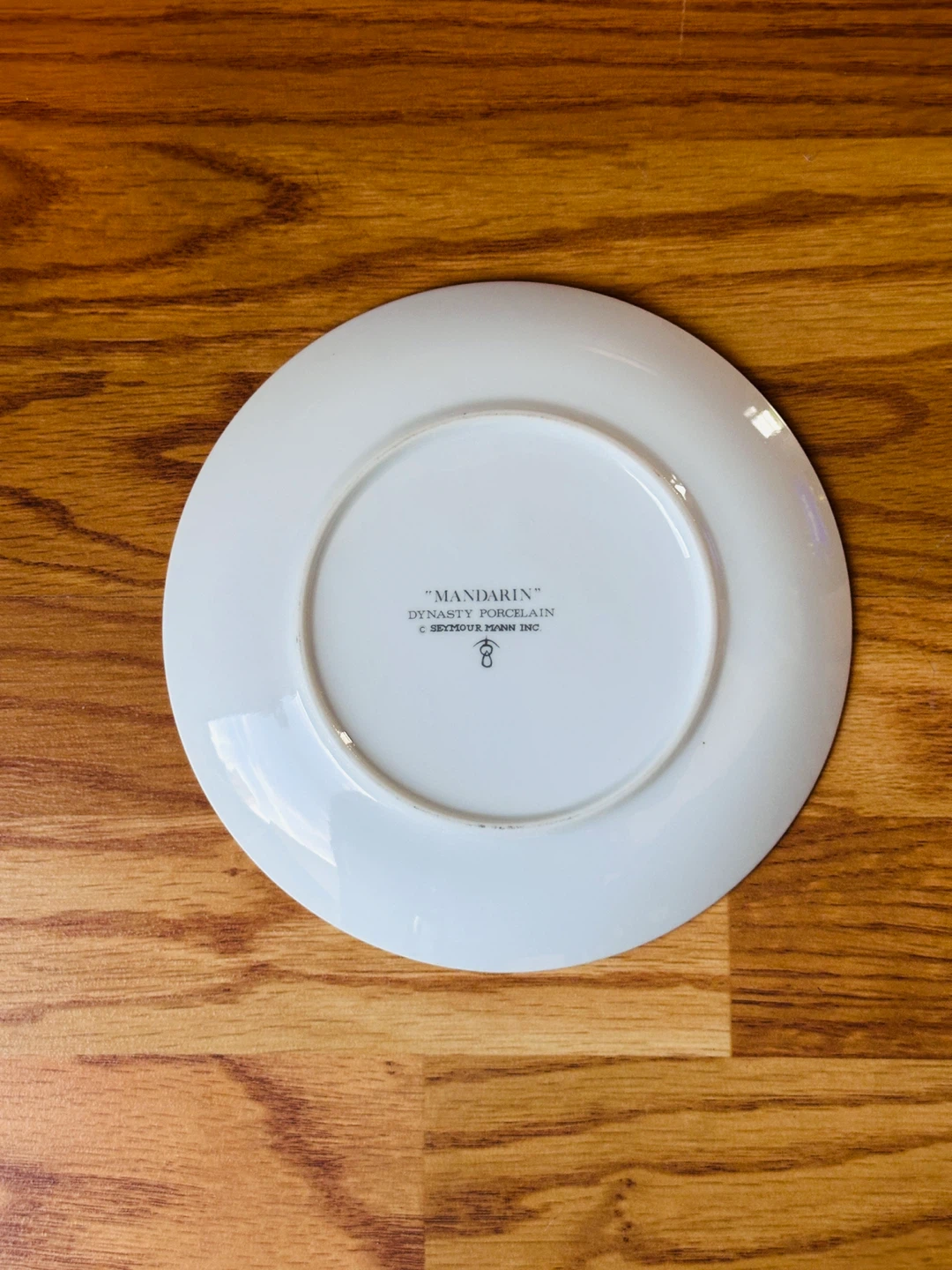 Madarin Dynasty Porcelain Seymour Mann Plate Vintage - photo 2
