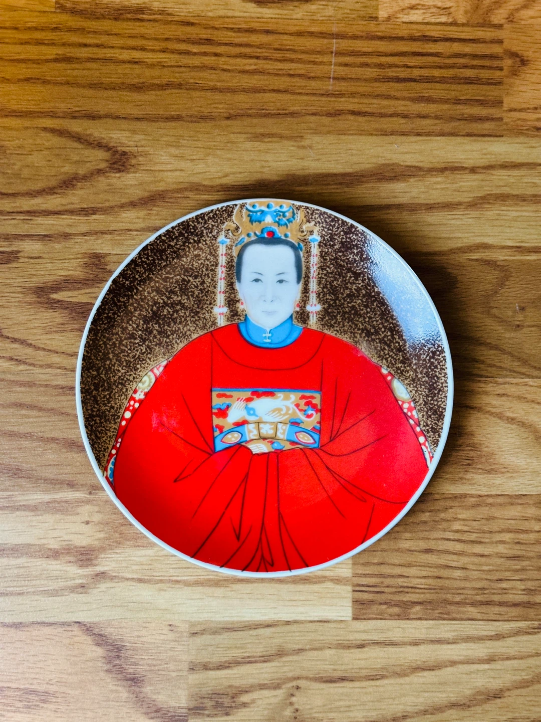 Madarin Dynasty Porcelain Seymour Mann Plate Vintage