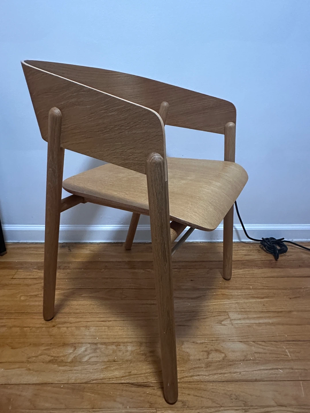 Punt Mobles Oak Mava Armchair, Originally $800