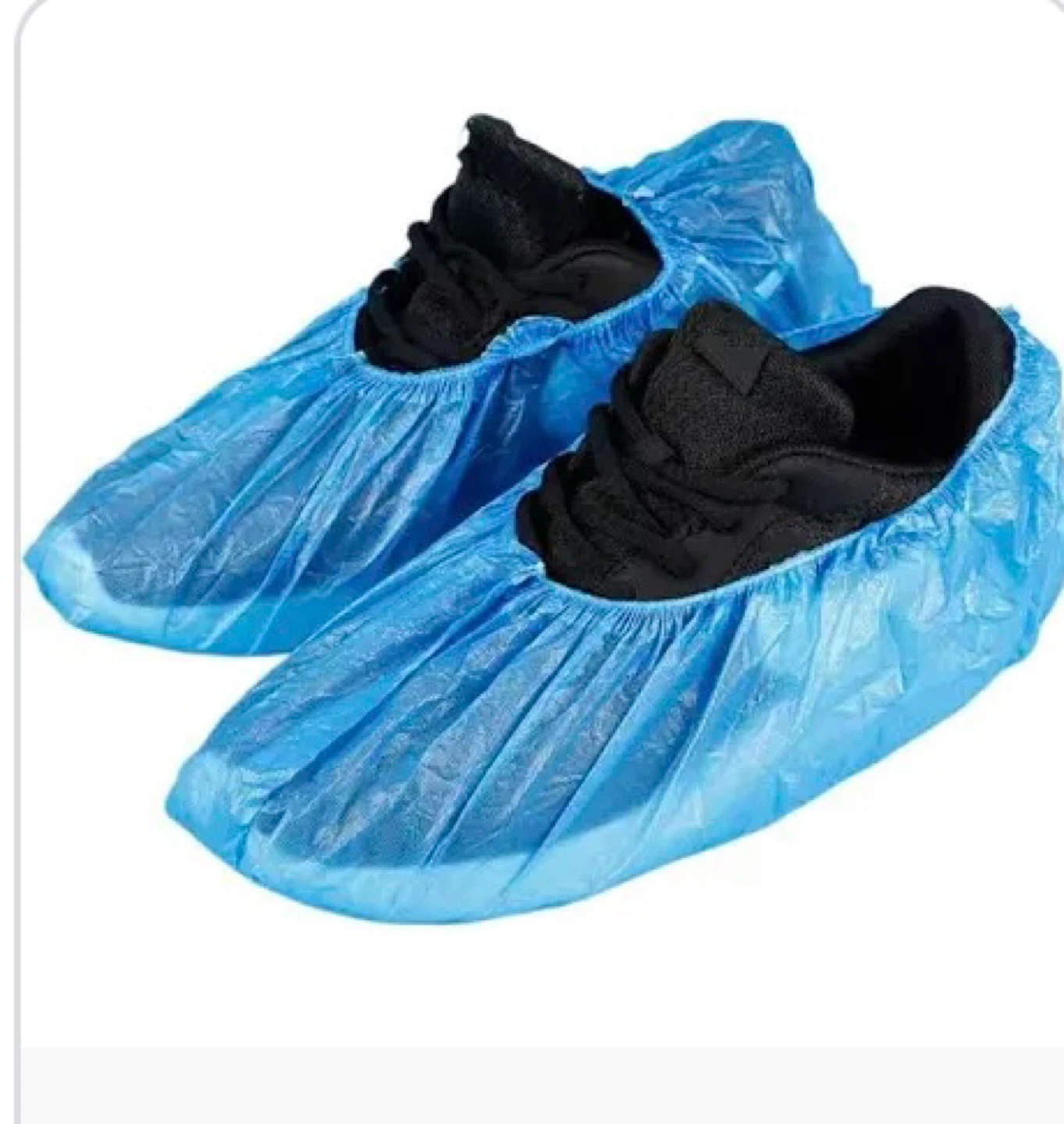 Blue Disposable Shoe Covers