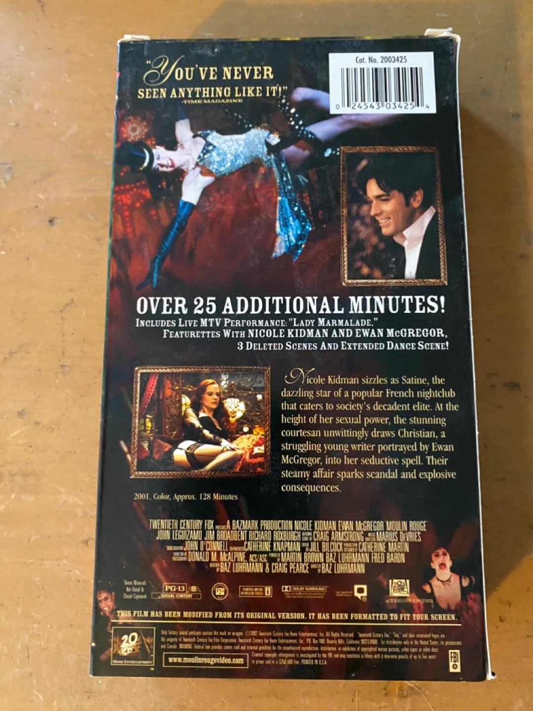 Moulin Rouge! Special Edition VHS - photo 2