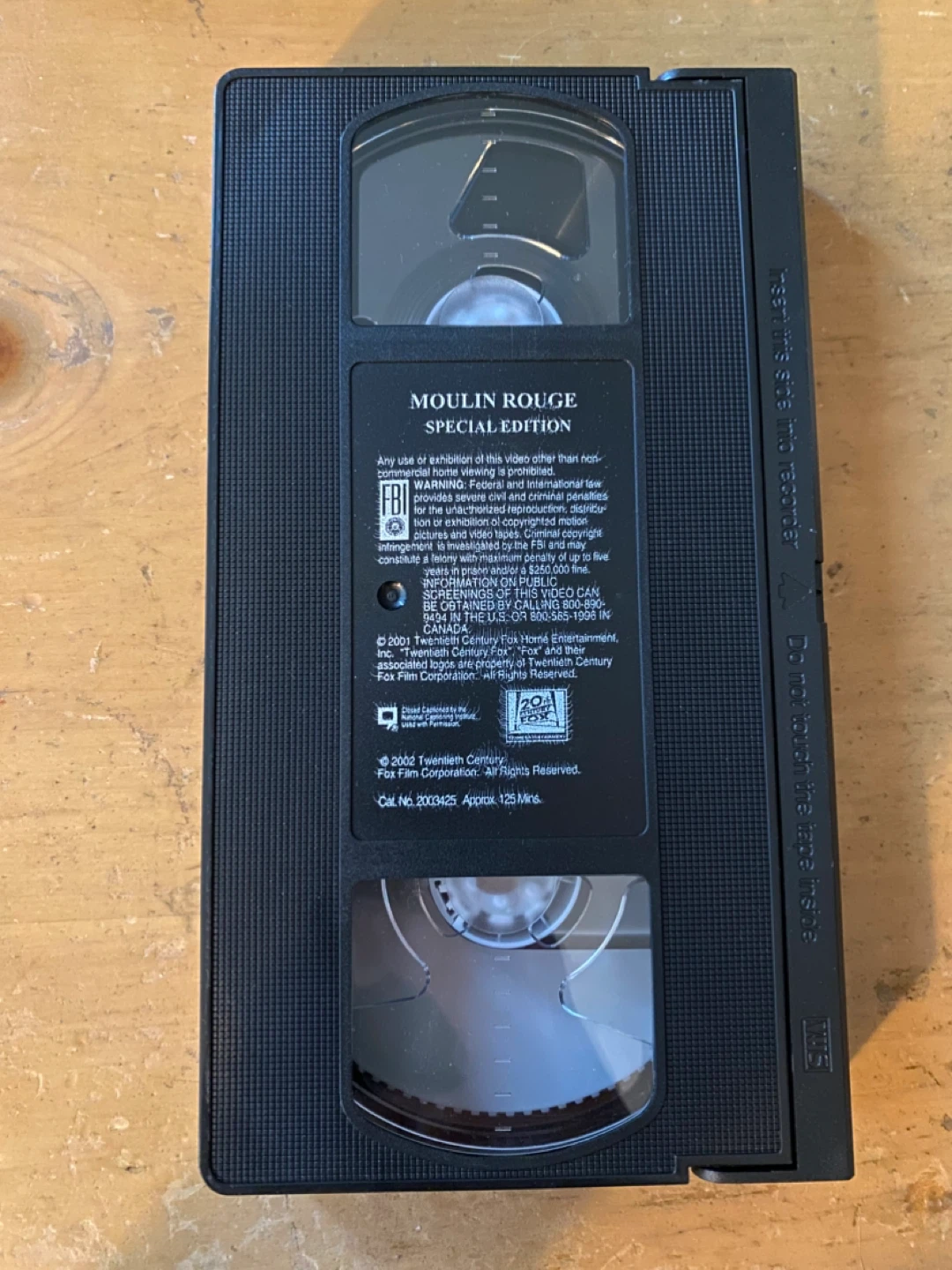 Moulin Rouge! Special Edition VHS - photo 3