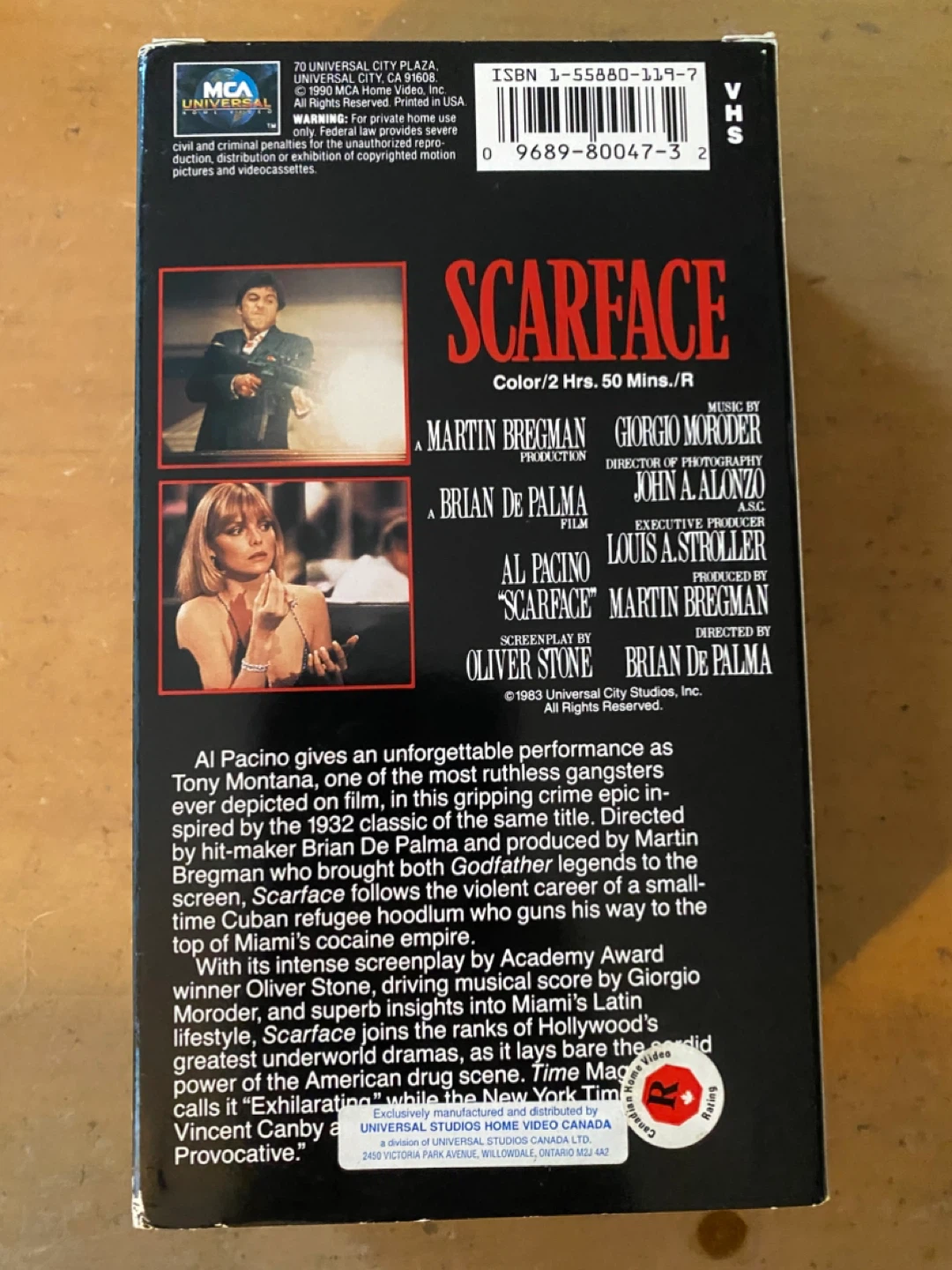 Scarface VHS Movie (Part 1 & 2) - photo 2