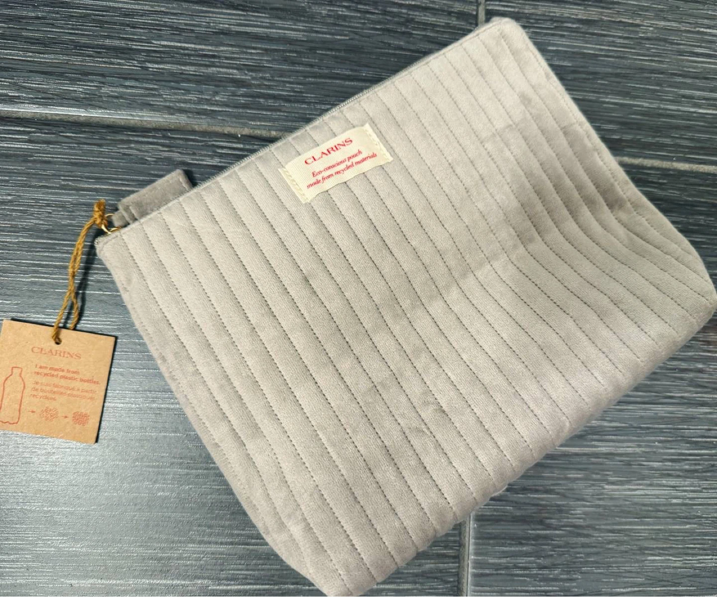 Clarins Cosmetic Pouch – New with Tag