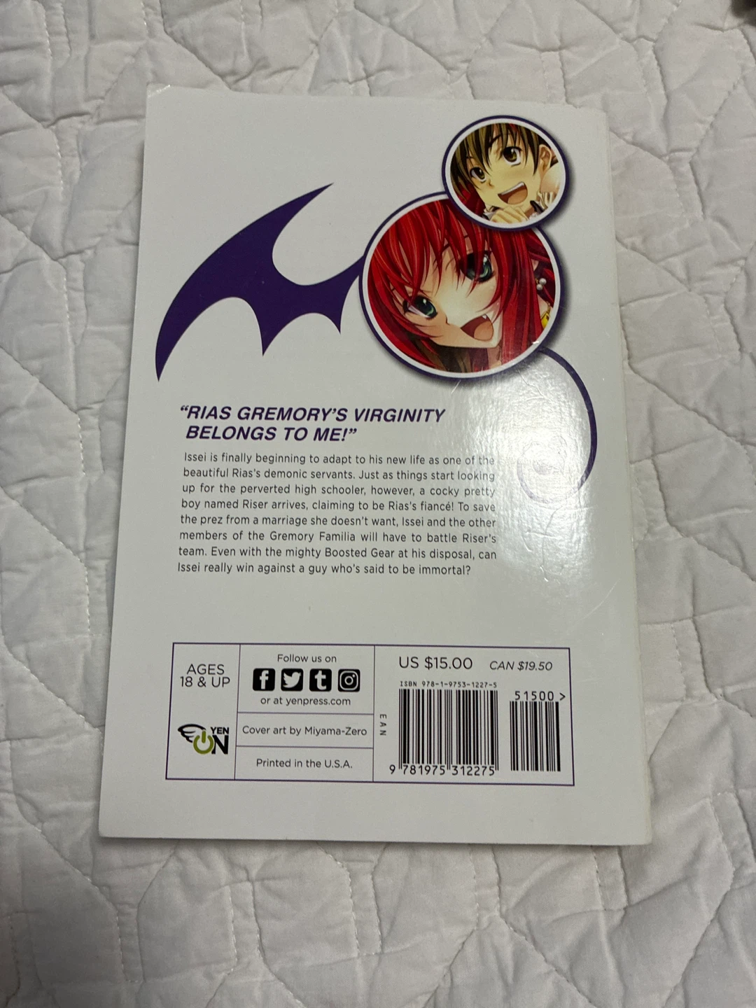 High School DxD Vol. 2: The Phoenix of the School Battle Manga - photo 2