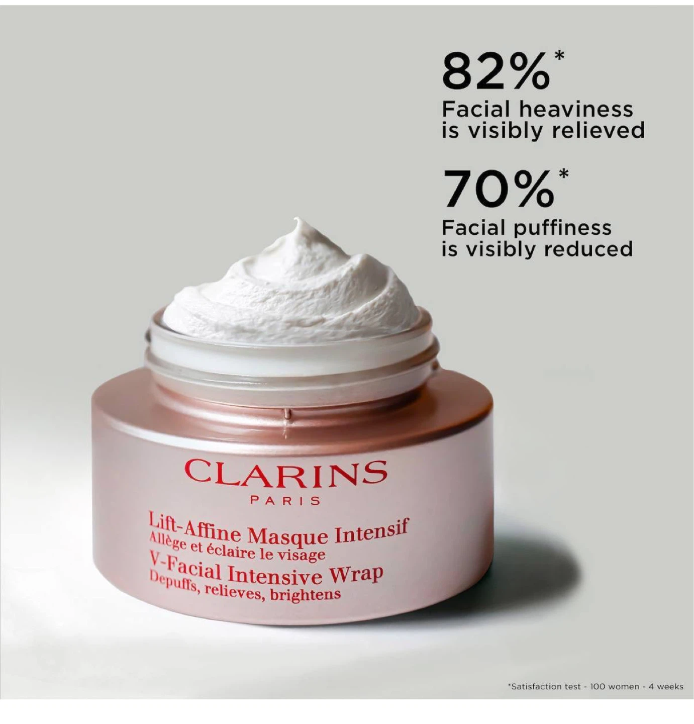 Clarins V-Facial Instant Depuffing Face Mask – NEW, Sealed