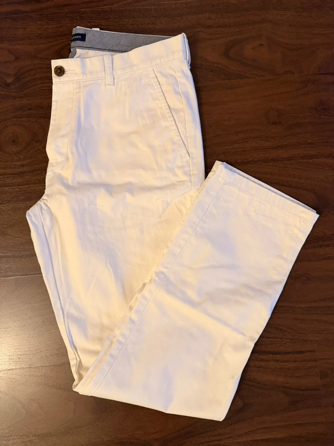 Tommy Hilfiger White Chinos - Size 32/32