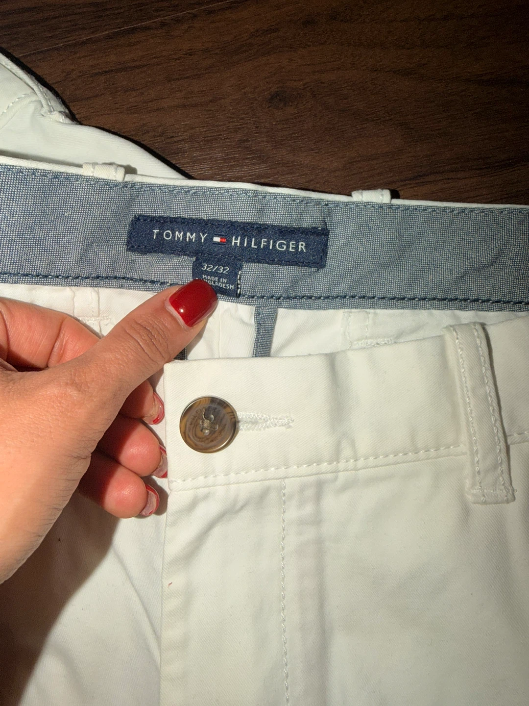 Tommy Hilfiger White Chinos - Size 32/32 - photo 3