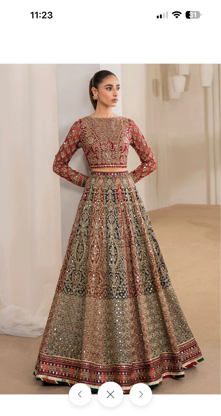 Jazmin Embroidered Lehenga Choli Set - photo 2
