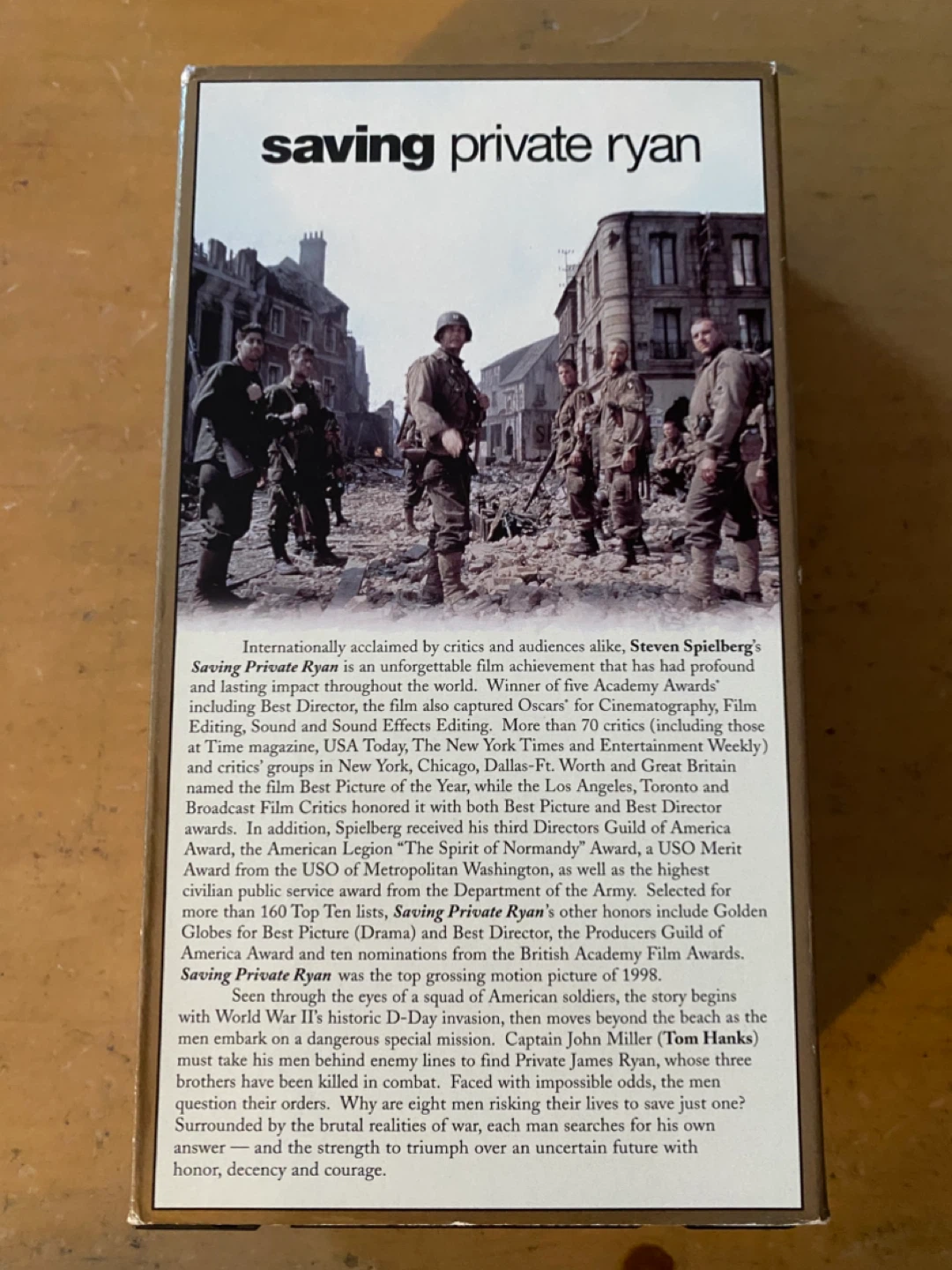 Saving Private Ryan VHS Special Limited Edition - photo 4
