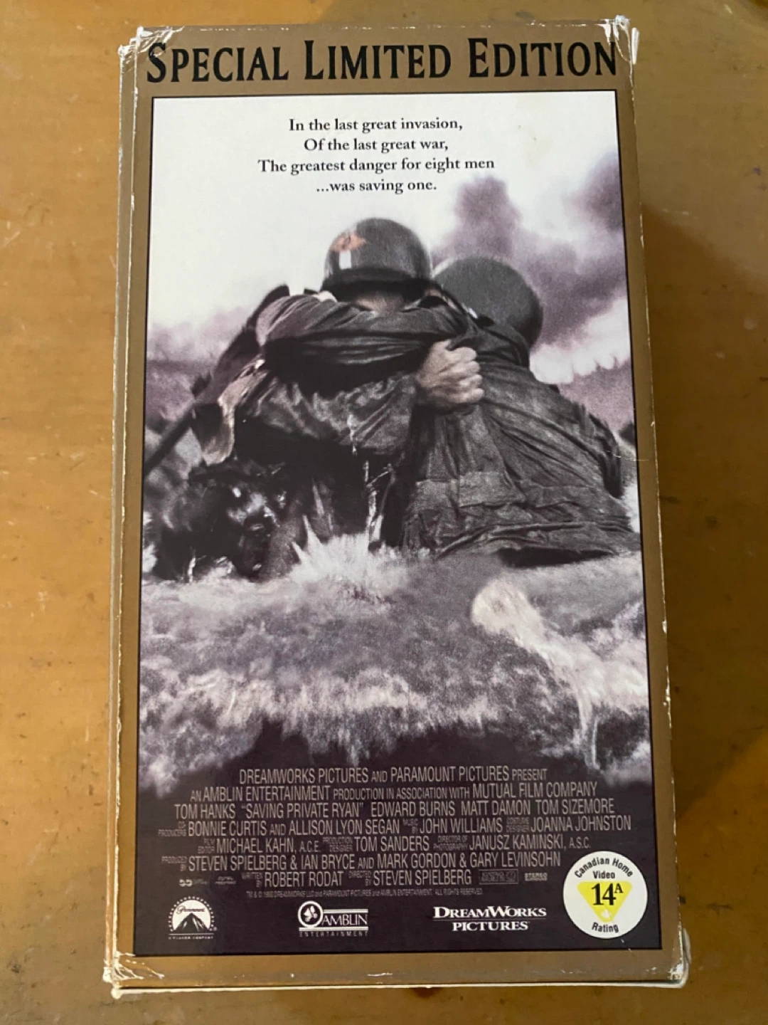 Saving Private Ryan VHS Special Limited Edition - photo 2