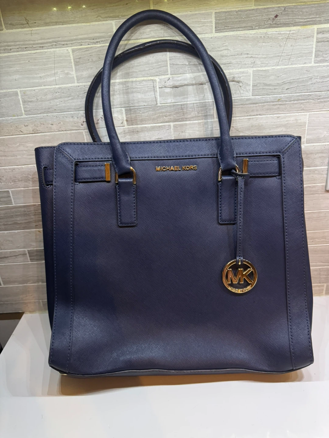 Michael Kors Tote Bag - Navy Blue