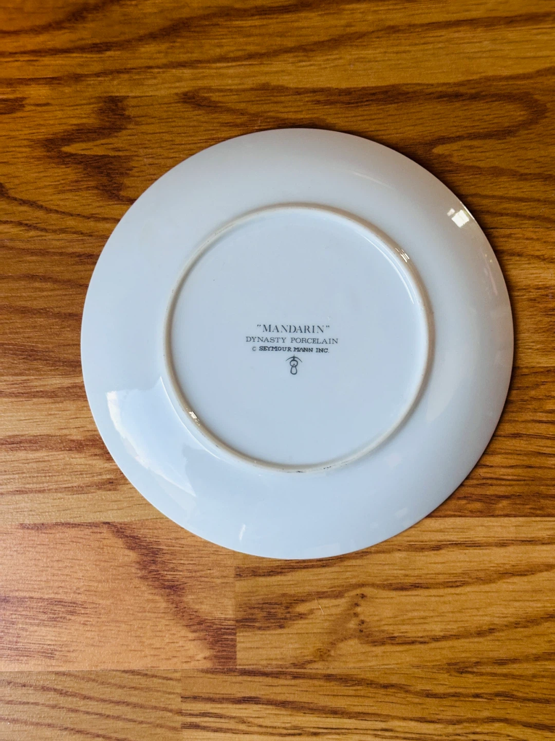 Madarin Dynasty Porcelain Seymour Mann Plate Vintage blue - photo 2