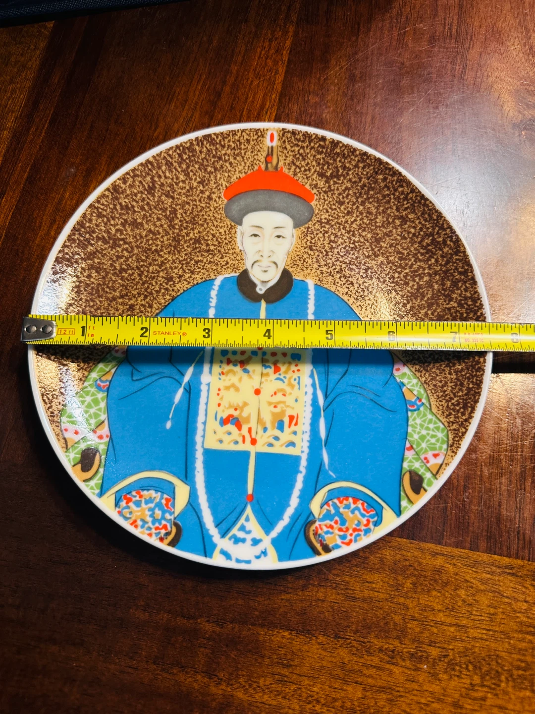 Madarin Dynasty Porcelain Seymour Mann Plate Vintage blue - photo 5