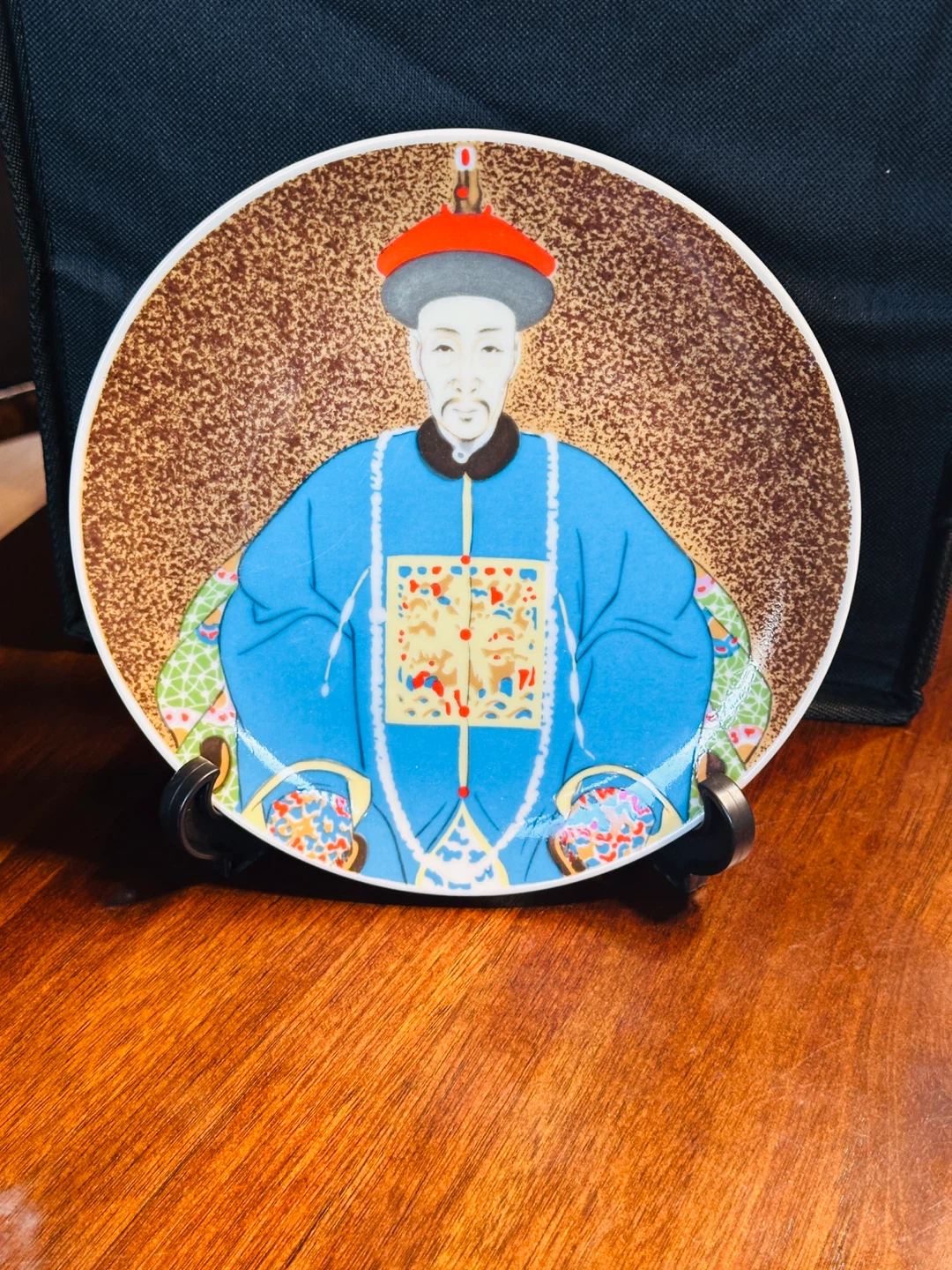Madarin Dynasty Porcelain Seymour Mann Plate Vintage blue - photo 3