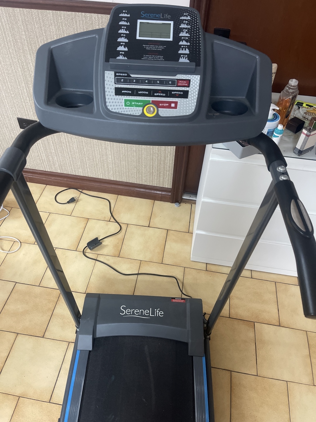 SereneLife Folding Treadmill