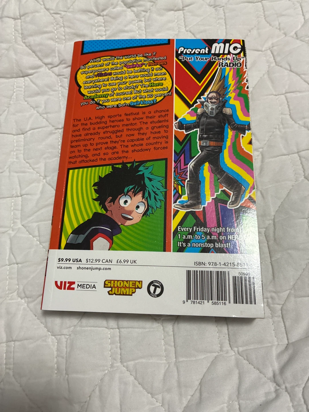 My Hero Academia Volume 4 Manga - photo 2