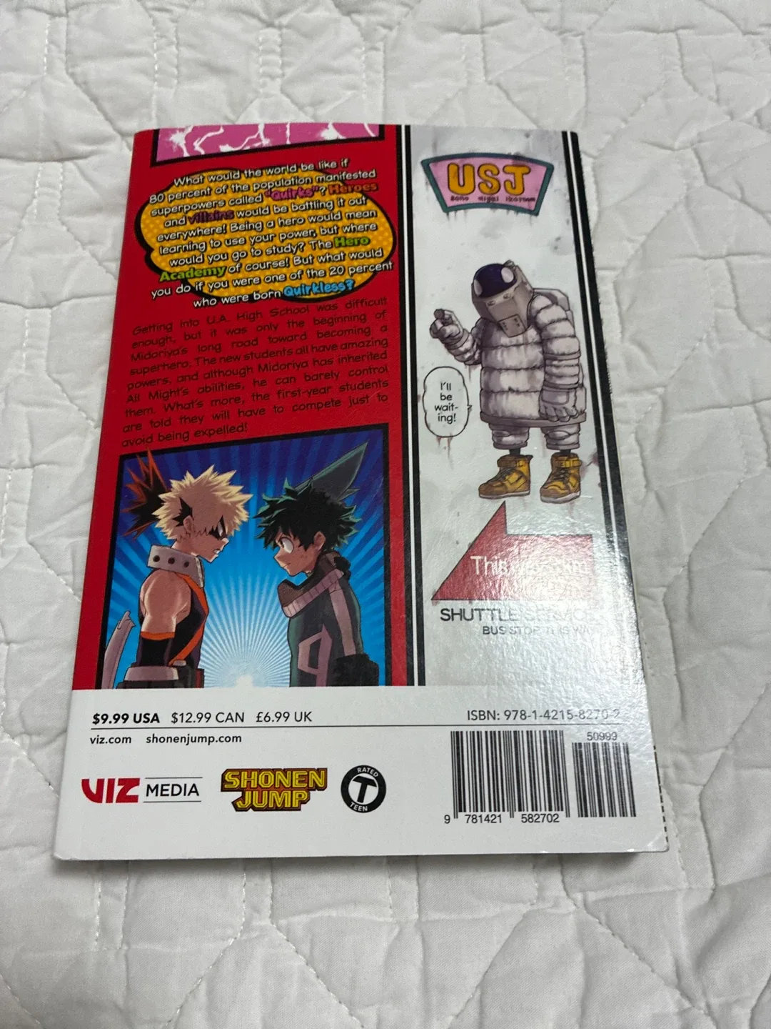 My Hero Academia Vol. 2 Manga - photo 2