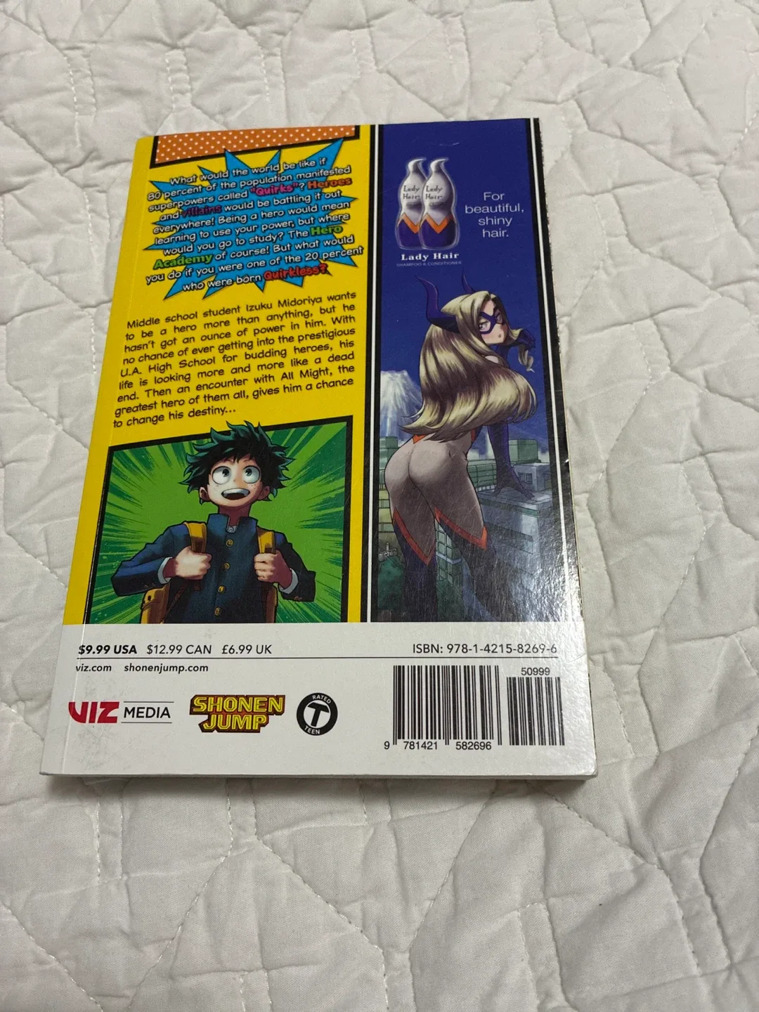 My Hero Academia Vol. 1 Manga - photo 2