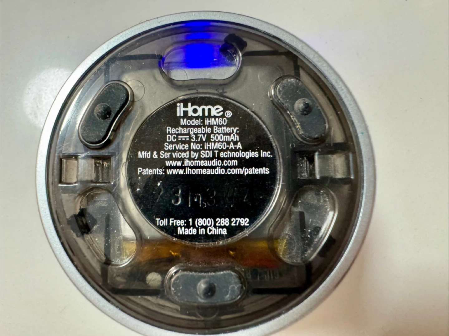 iHome IHM60 Rechargeable Mini Speaker - photo 3