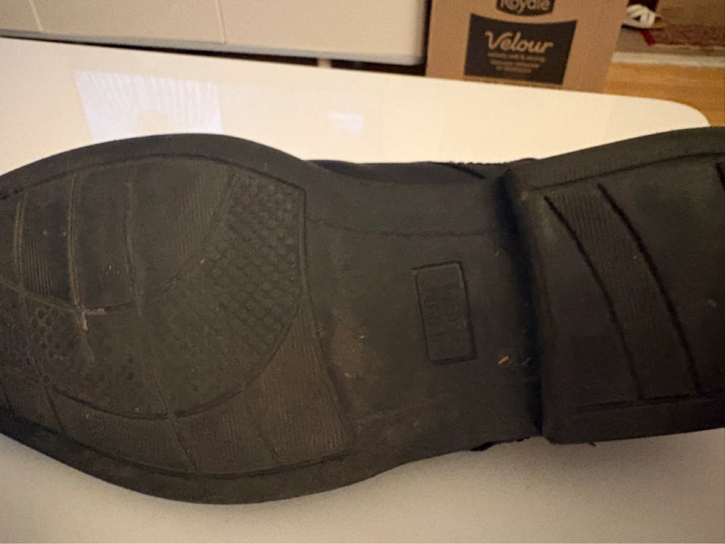 Black Leather Oxford Dress Shoes - photo 2