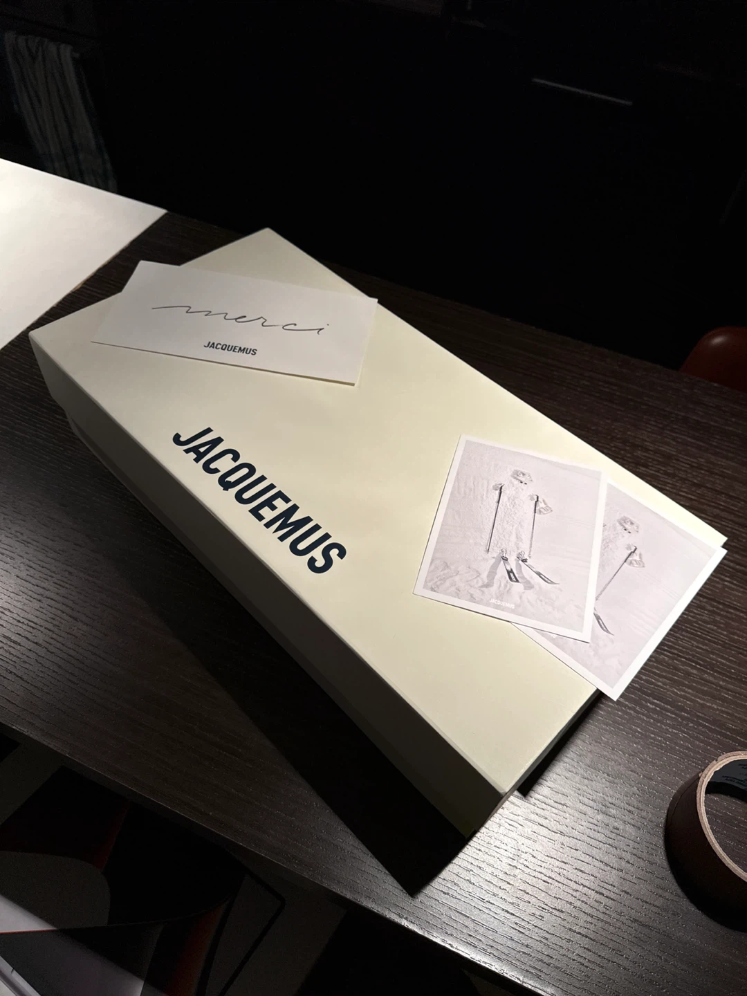 Jacquemus Box with postcards