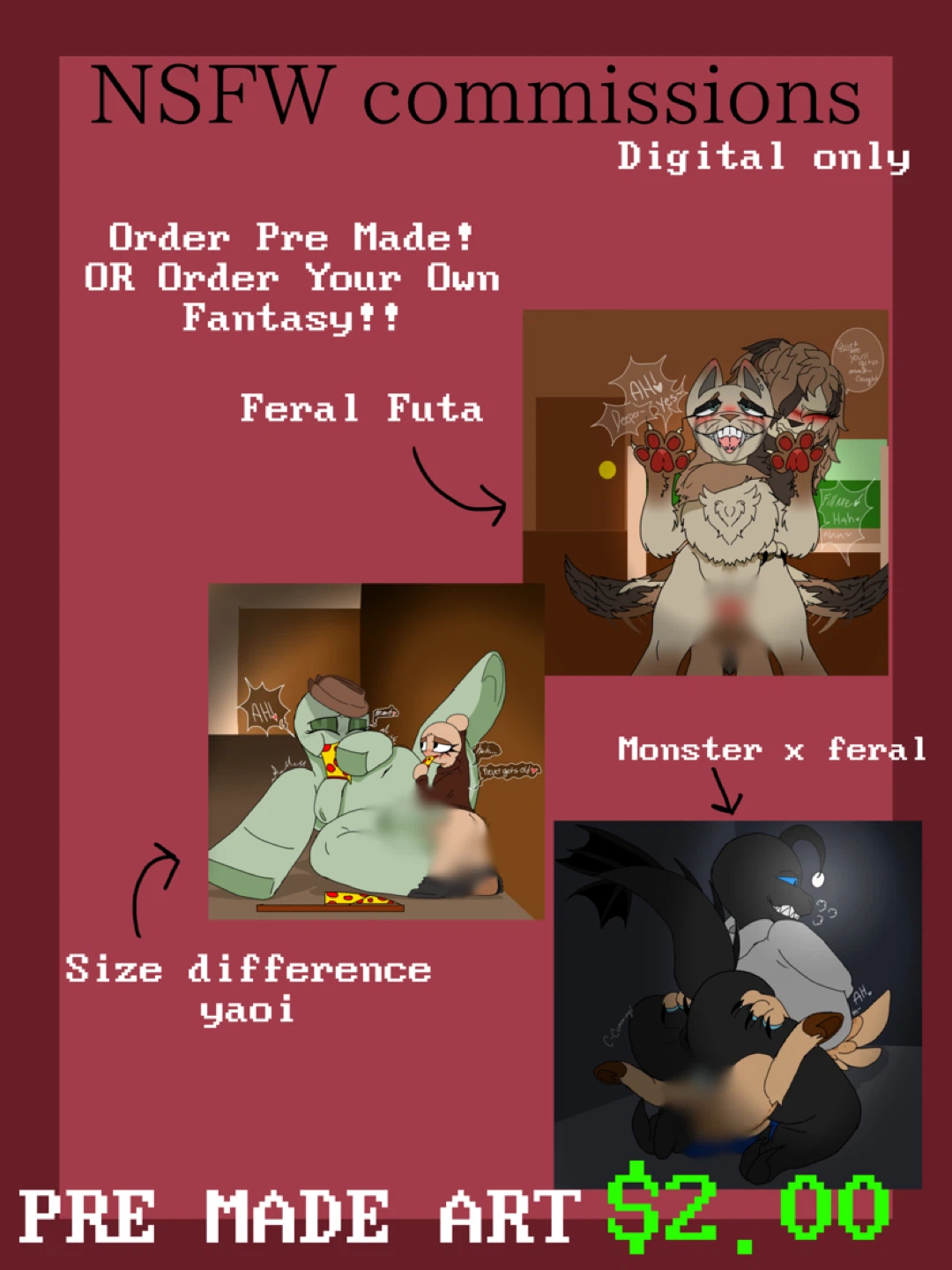 NSFW ART COMMISSIONS - photo 3