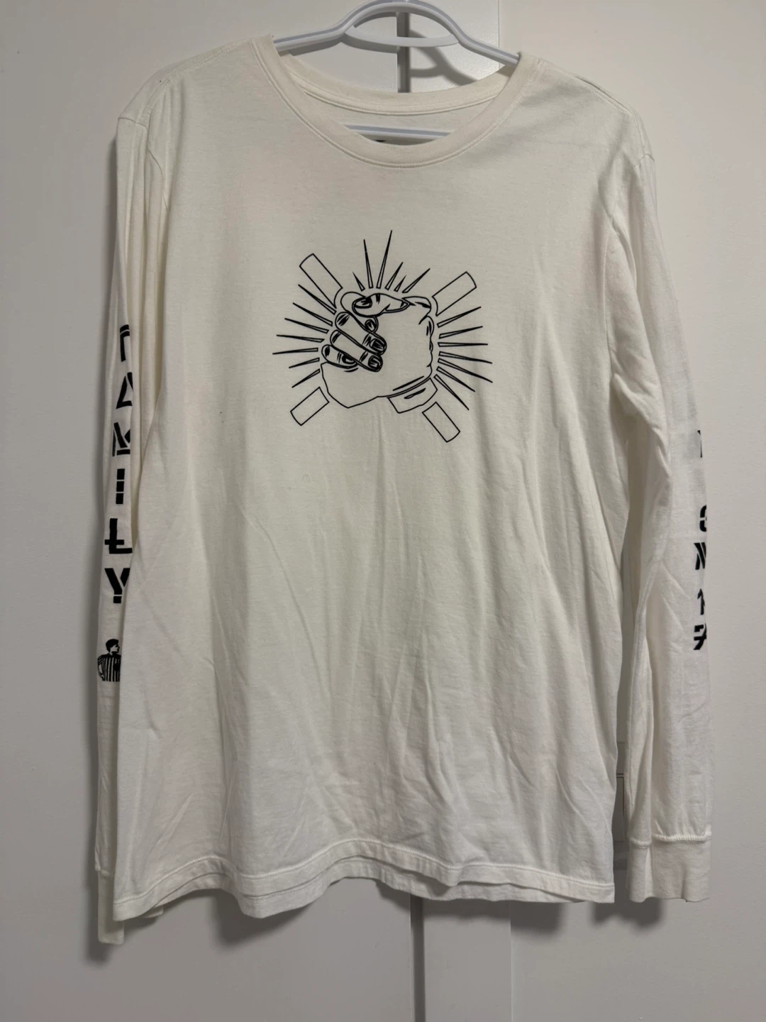 White Jordan x Nike Long Sleeve Shirt