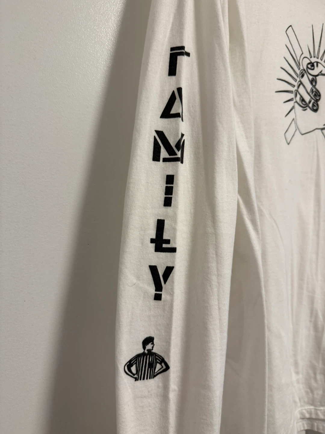 White Jordan x Nike Long Sleeve Shirt - photo 2