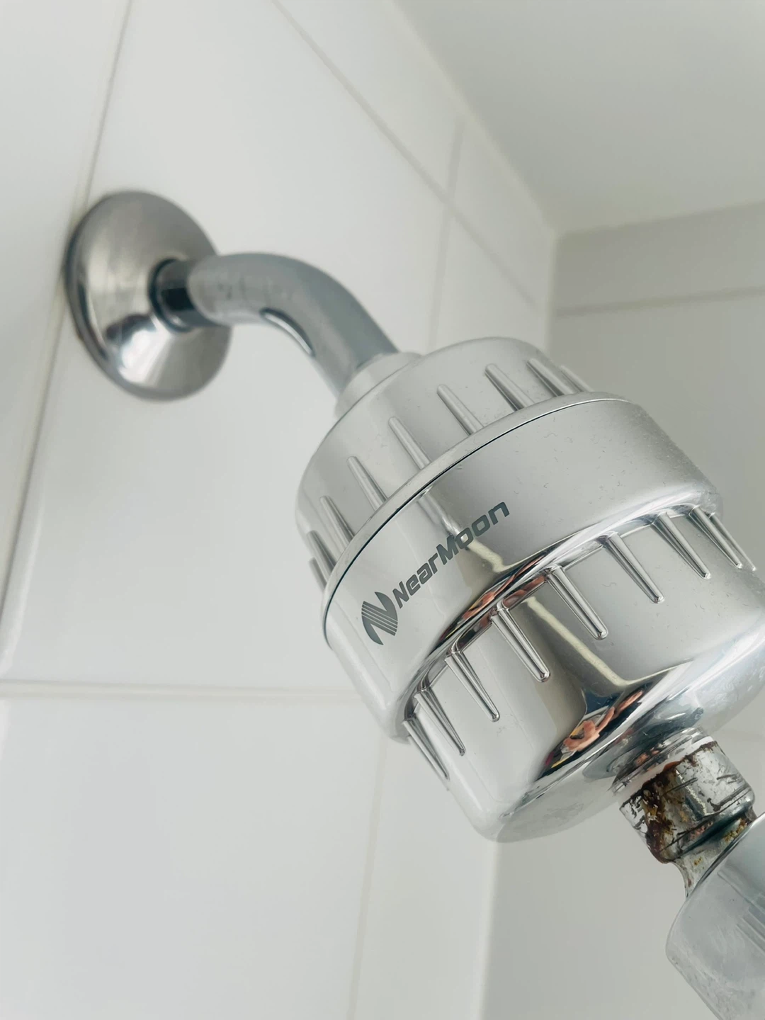 NearMoon Chrome Shower Filter with 3 Filter Cartridges