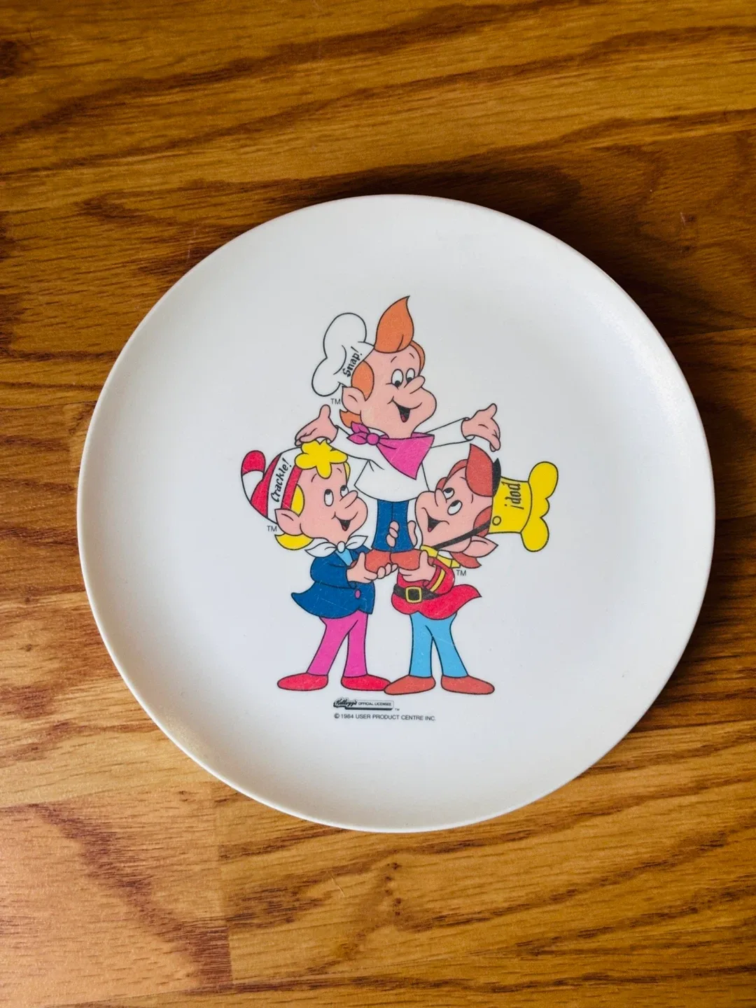 Peter Pan 84 Kellogg's Rice Krispies Plate Vintage