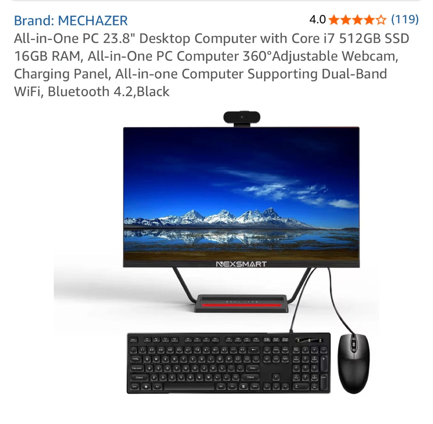 NEXSMART All-in-One PC 23.8" - Intel
