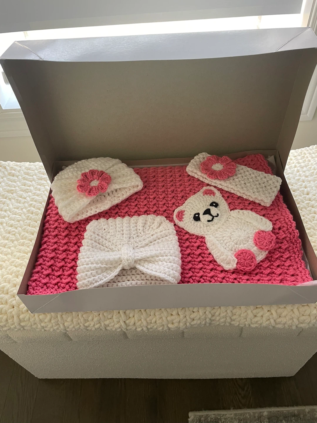 Brand new baby blanket set