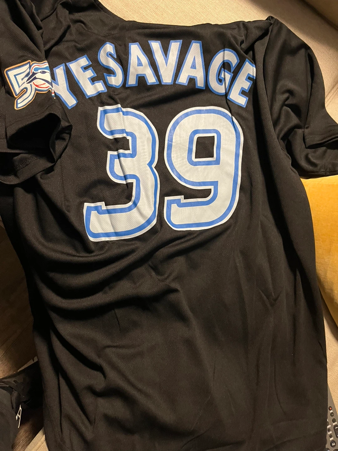 Yesavage Giveaway Toronto Blue Jays Jersey - #39 - photo 3