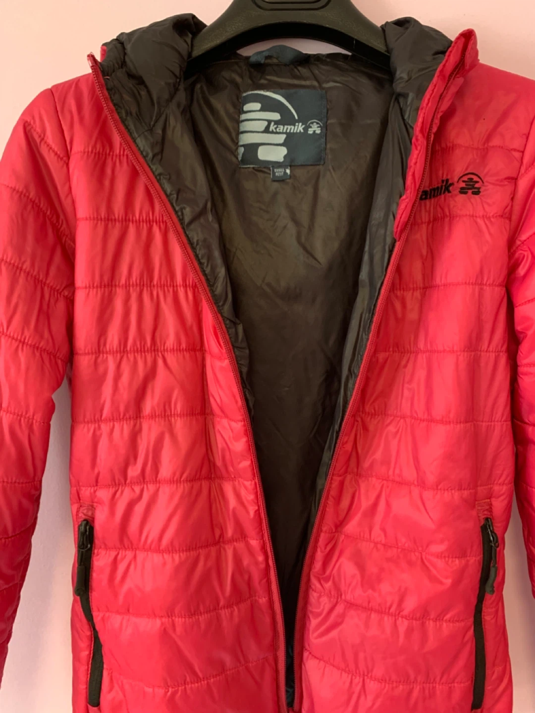 Kamik Hooded Puffer Jacket - Pink - photo 4